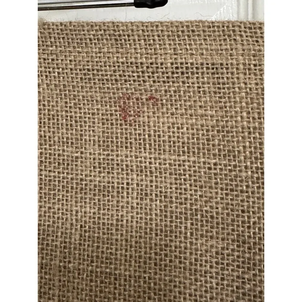 Burlap Holiday Merry Christmas Wishes Sack‎ Present Gift Giving Bag Santa Tree